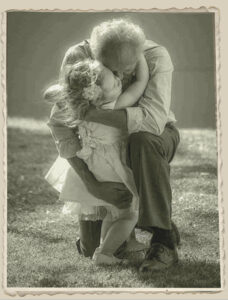 Grandpa and his grandchild
